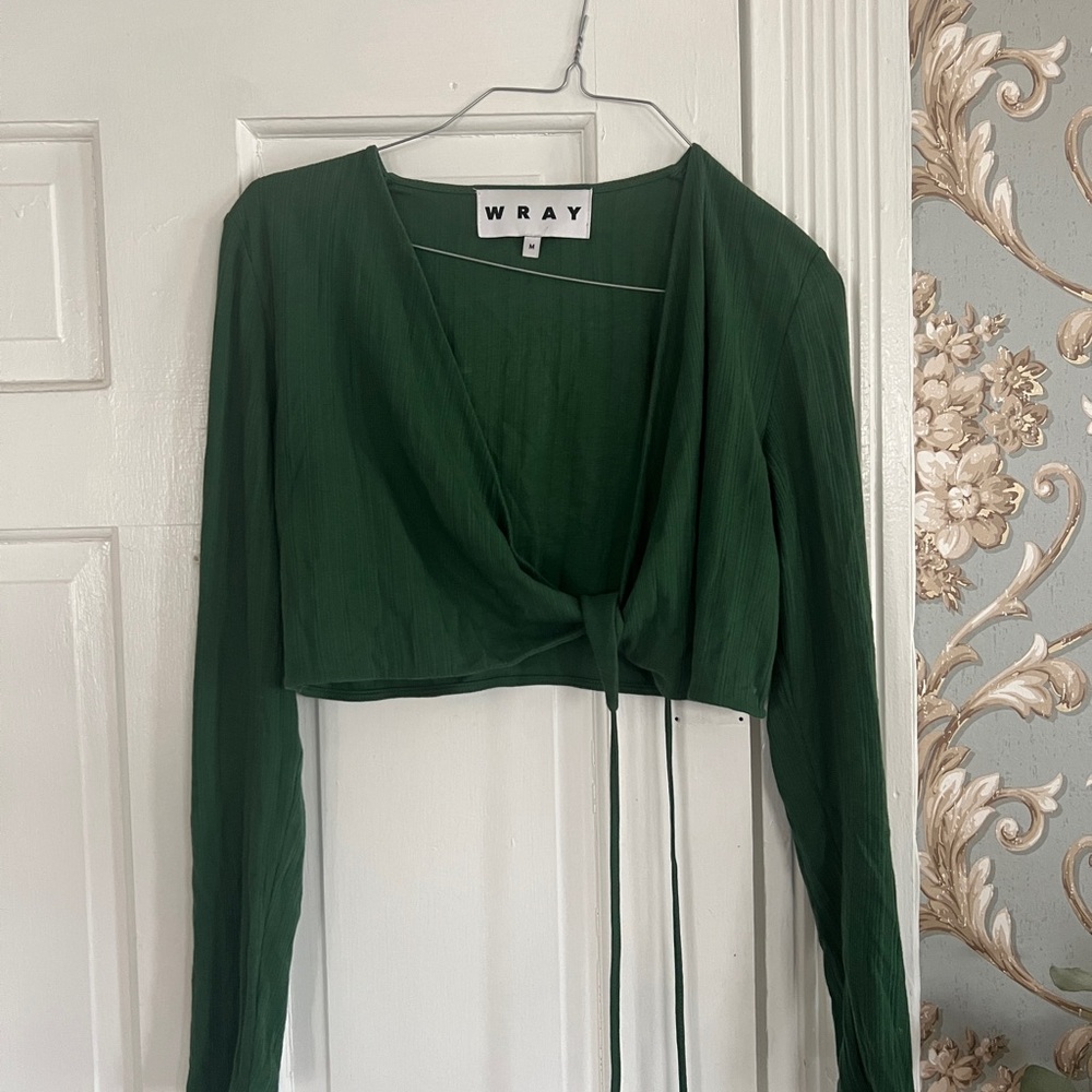 WRAY Women's Deep Green Crop Top